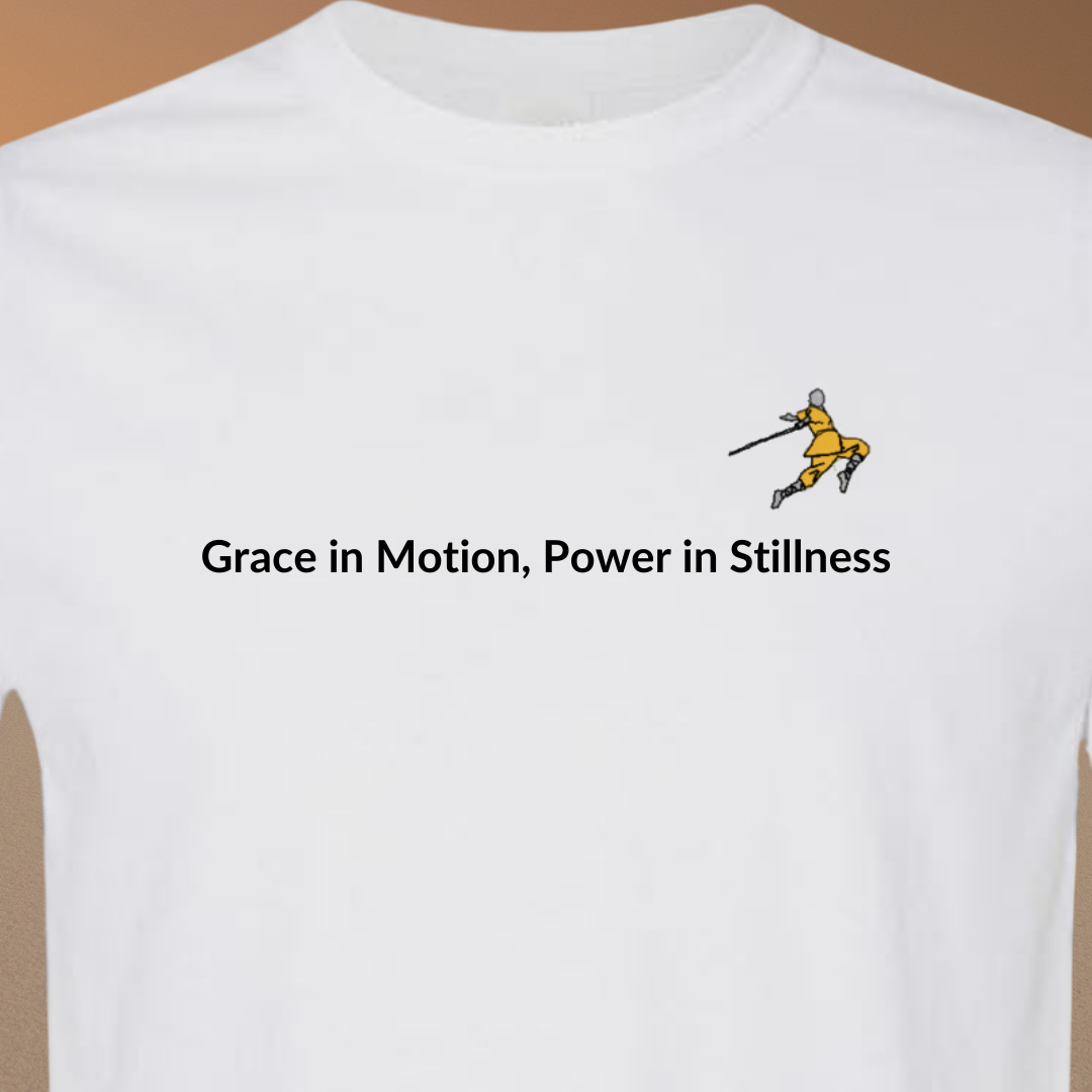 Shaolin Kung Fu Embroidered T-Shirt