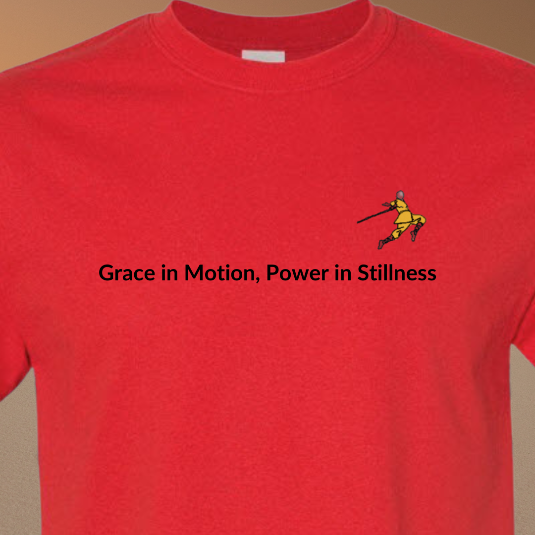 Shaolin Kung Fu Embroidered T-Shirt